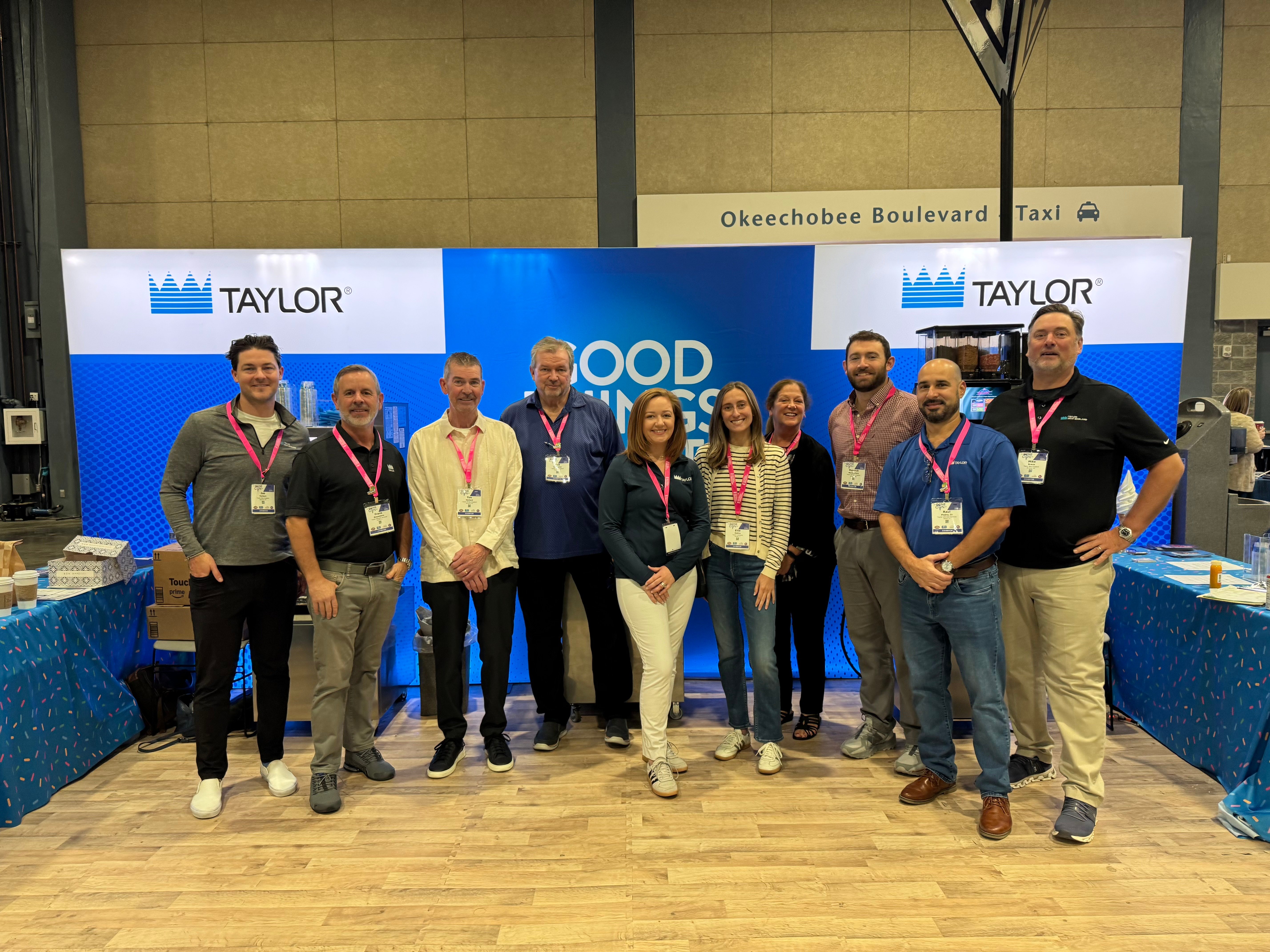 Team in booth at Conecon 2025